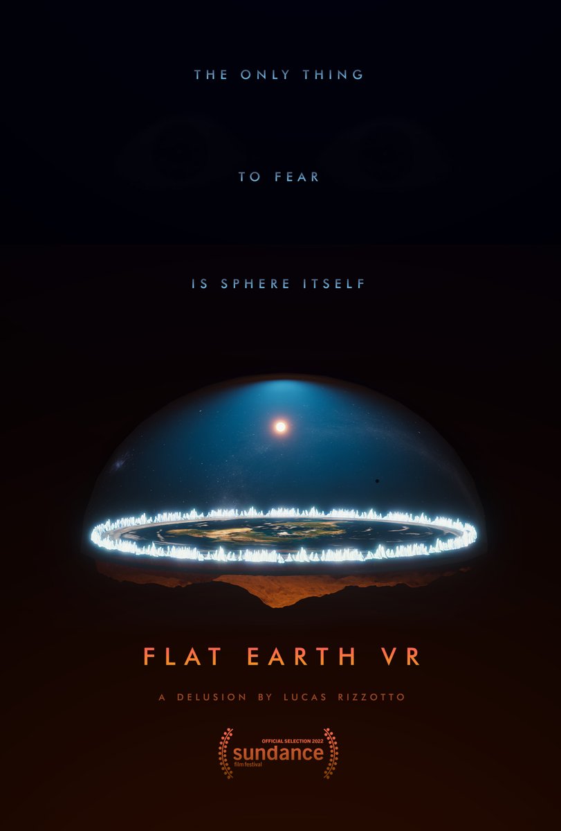 _LucasRizzotto's tweet photo. Introducing my next game... Flat Earth VR!🌏

Trailer dropping tomorrow. Premieres at @sundancefest  this Friday. https://t.co/fL0M2IMeJT