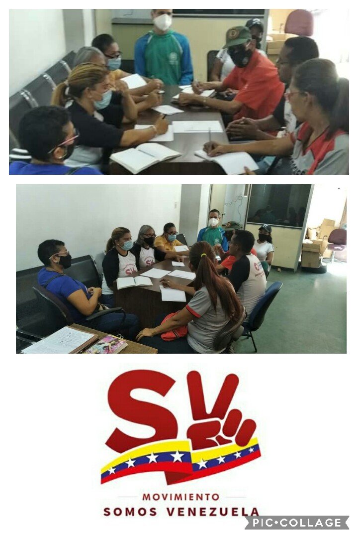 karolmeneces's tweet photo. Secretariado del MSV Cachamay se reunió para ratificar el compromiso con el Presidente Nicolás Maduro, Ángel Marcano y Tito Oviedo, aplicación de las tres R, .abordar la agenda completa concreta de acción de este 2022 https://t.co/mz0Fe9BV0l