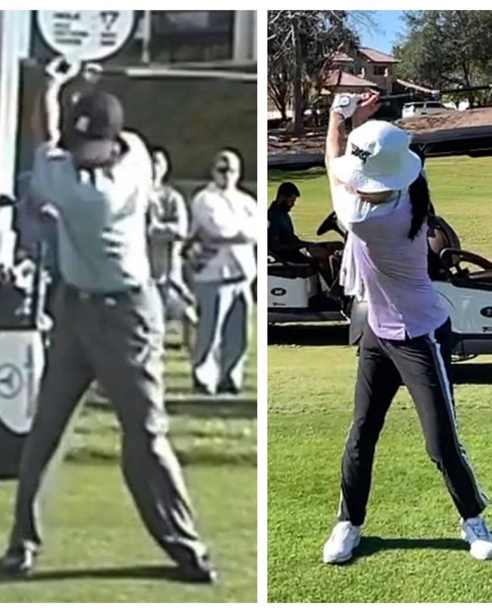 pxg's tweet photo. “I have always loved watching The GOAT’s swing ever since I started playing golf. I don’t have the same physique nor will I ever be able to swing like Tiger but with his image, I am trying to find the best fluid motion within myself."  - Jennifer Song
 
#MakeGolfYourThing https://t.co/jctwW9i1Ye