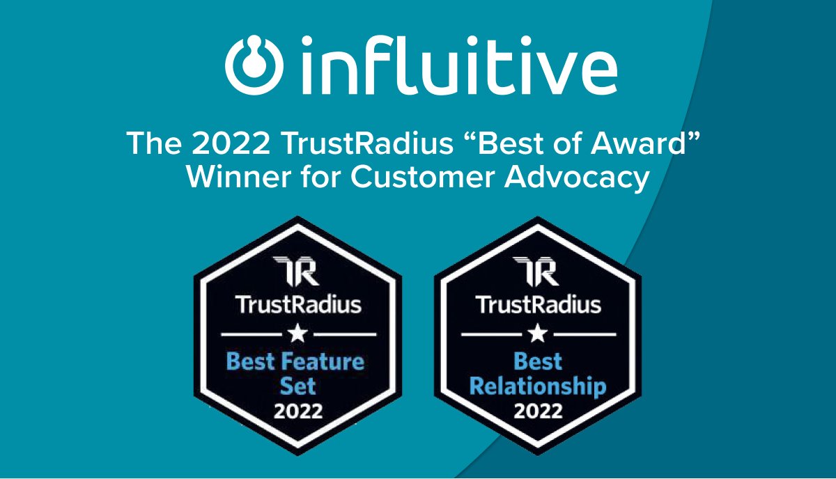 eleep's tweet photo. I'm proud to announce Influitive has recently won not 1 but 2 "Best of Awards" from TrustRadius: Best Feature Set and Best Relationship. 🥳 To every customer who has left us a review, thank you for your candid feedback and glowing feedback! 🤗 🤗 
L https://t.co/sqTPp1rwzk https://t.co/JMNDkbnoiF