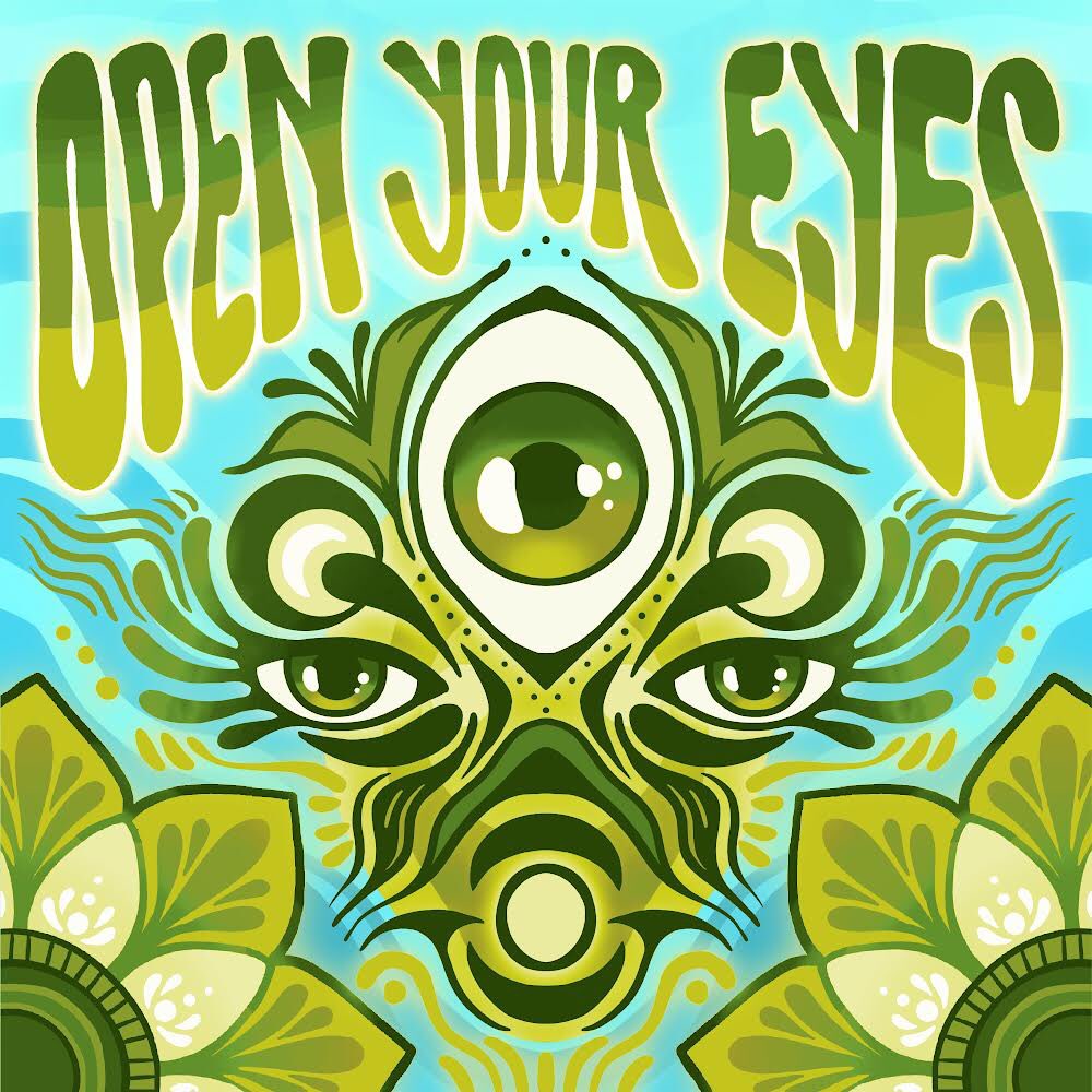 flintblade's tweet photo. I am so extravagantly delighted by the cover art created by “The Astral Nomad” Lauren Freeman, for my new single: “Open Your Eyes” ft. Juan Holladay, releasing 2/2/22 on High Vibe Records! https://t.co/md4RPx8OjB