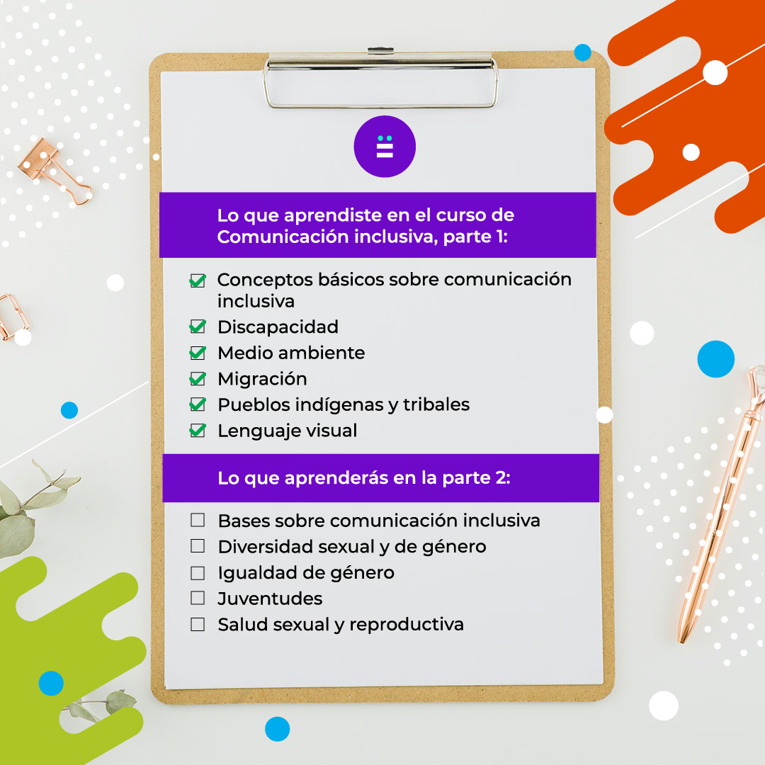 modii_es's tweet photo. ¿Te imaginas poder hablar o escribir con propiedad de manera más inclusiva? Te ayudamos en el proceso para lograrlo. 

Falta menos de un mes para que inicie la segunda parte del curso y quedan pocos cupos. Inscríbete ahora y no pierdas esta oportunidad: https://t.co/fTuEgSW4wd https://t.co/Mbwau2Eool