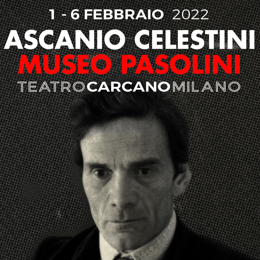 TeatroCarcano's tweet photo. #pasolini100
Nell'anno delle celebrazioni per il centenario della nascita di 𝗣𝗶𝗲𝗿 𝗣𝗮𝗼𝗹𝗼 𝗣𝗮𝘀𝗼𝗹𝗶𝗻𝗶 al #TeatroCarcano di Milano in scena 𝗠𝗨𝗦𝗘𝗢 𝗣𝗔𝗦𝗢𝗟𝗜𝗡𝗜, di e con  Ascanio Celestini.
 https://t.co/soD9K1cKmC
Info
 02 55181377 (WhatsApp) – 02 55181362 https://t.co/67CV1JGTGa