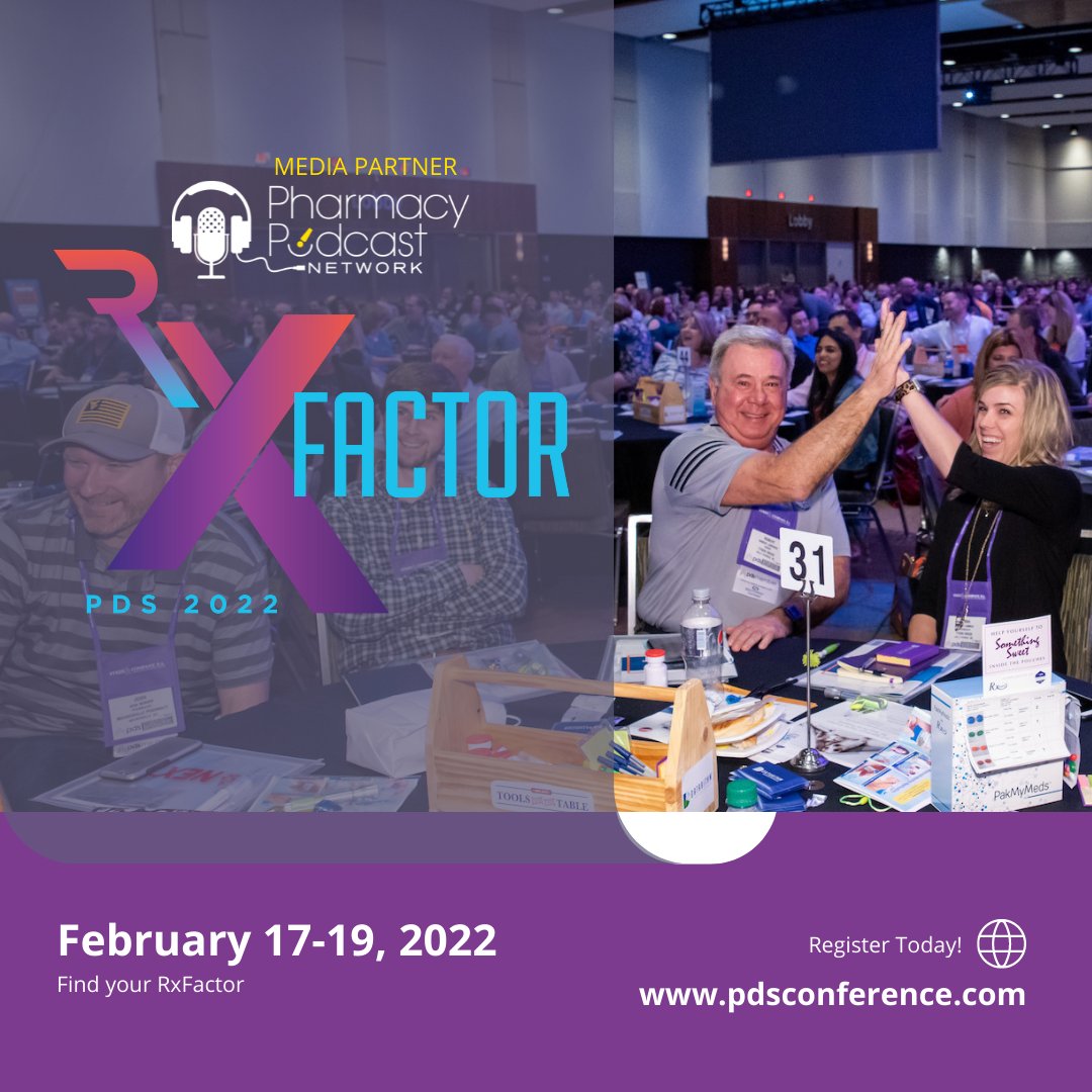PharmacyPodcast's tweet photo. Why go to the #PDSSuperConference for Independent Owners?
Listen to this discussion w/ Chief Pharmacy Officer Dr. Elaine Ladd, PharmD & the CEO of @pds_rx Chip Phillips about the #RxFactor
On @spotifypodcasts: https://t.co/Q0OHI96N1F
On @ApplePodcasts:
https://t.co/vPTfwHLqvz https://t.co/PJTL1Vwlhh