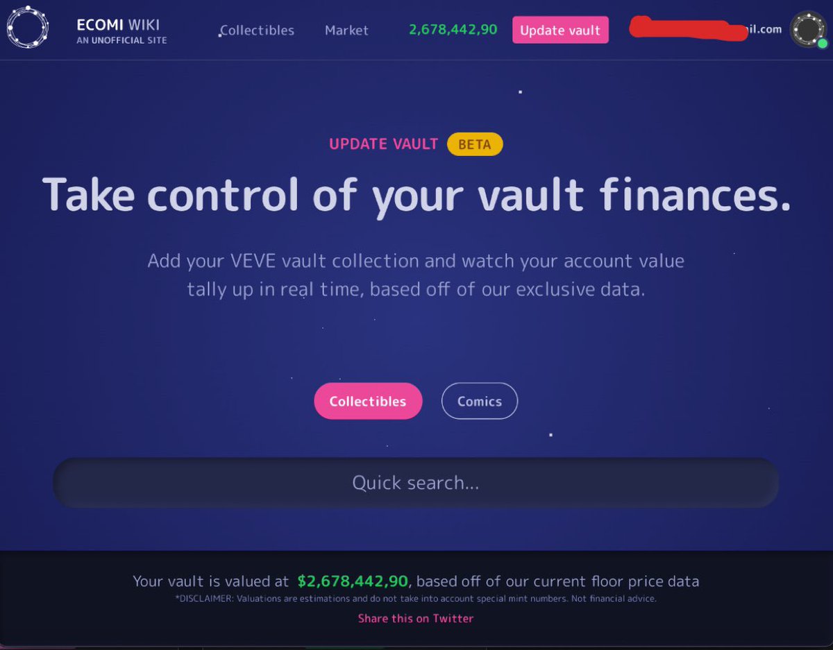 Biggest veve vault? (Not me someone elses sc) <a href="/veve_official/">VeVe | Digital Collectibles</a> #veve #VeVeFam #VeVeCommunity #VeVecollectibles