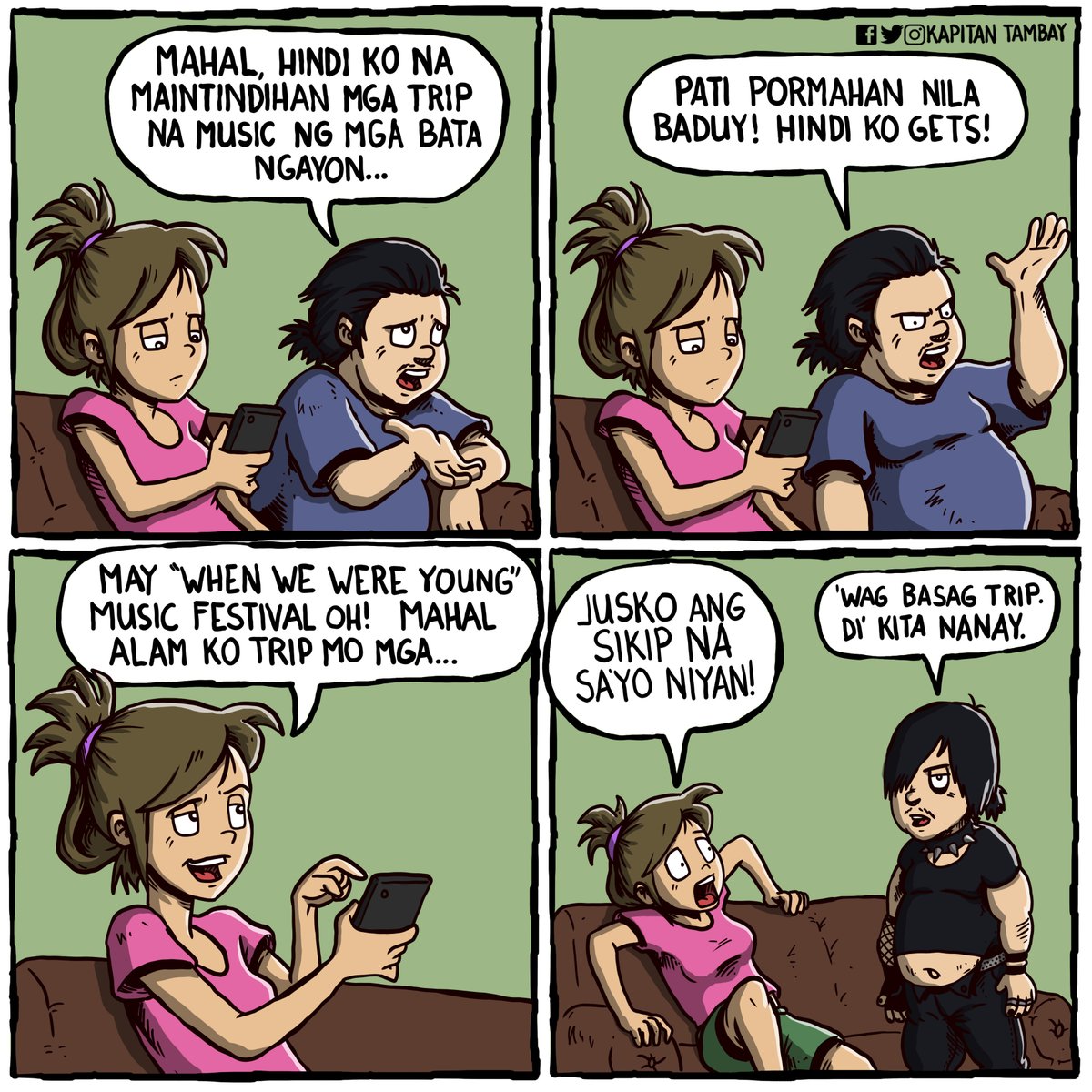 Not a phase mom!
#WhenWeWereYoung 