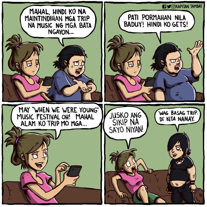 Not a phase mom!
#WhenWeWereYoung 