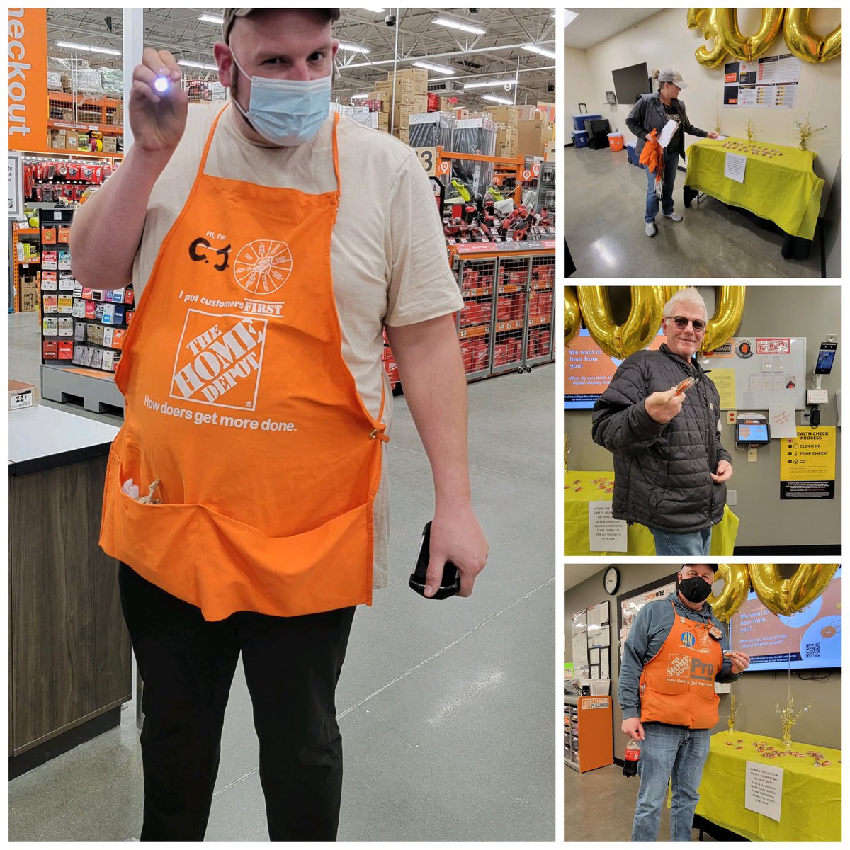 Celebrating 3️⃣0️⃣0️⃣ Days Safe here in 2️⃣0️⃣2️⃣1️⃣. We are “Shining Light” on Safety today! Thank you team for taking care of our associates, customers, &amp; vendors who come into our building! #SafetyIsPersonal