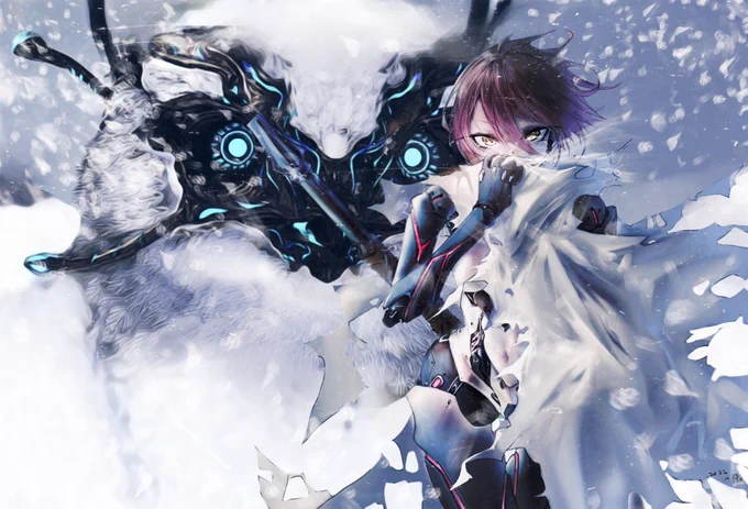 #ロボ子Art
ロボ子のArk no.2!
雪袋! 
