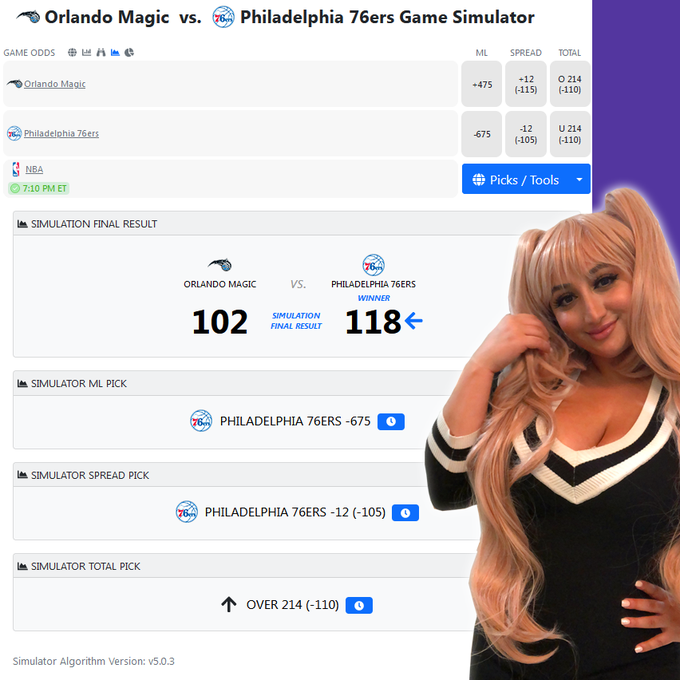 My Sixers are playing tonight so make sure you check the CapperTek Game Simulation for the Magic at 76ers<a href="/tag/saynotodrugs"class="tags"><span>#saynotodrugs</span></a>
