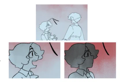 The color in this video has a lot of significance. The entire video is cTubbos POV, so we get to see the world and himself through his eyes. 

The video starts with childish and soft colors, which quickly are stolen, representing that happiness and safety being taken away + 