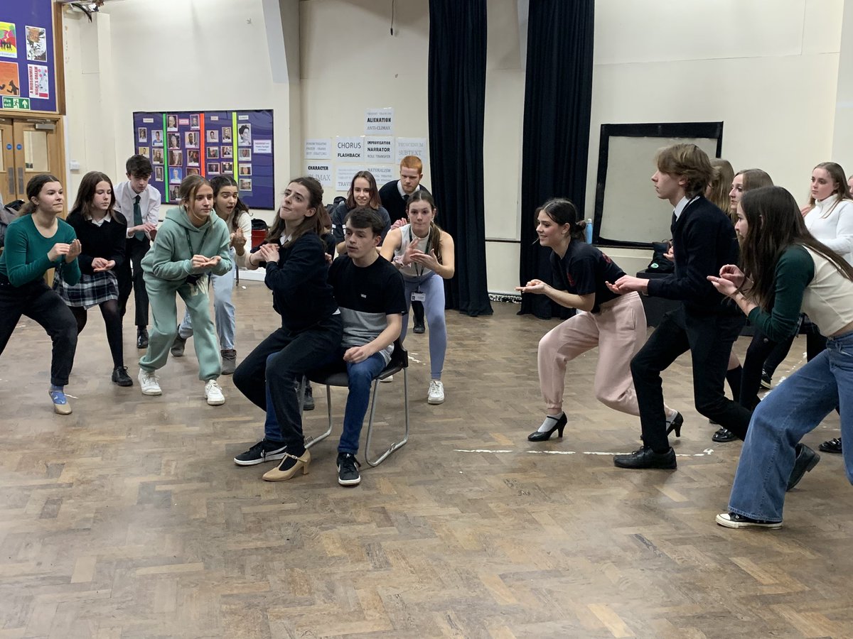 SWCHSDrama's tweet photo. Rehearsals are looking great! Not long now until opening night. Book your tickets for the Upper School production of Chicago at https://t.co/BQSOan4xRW https://t.co/yF8Lj826lg