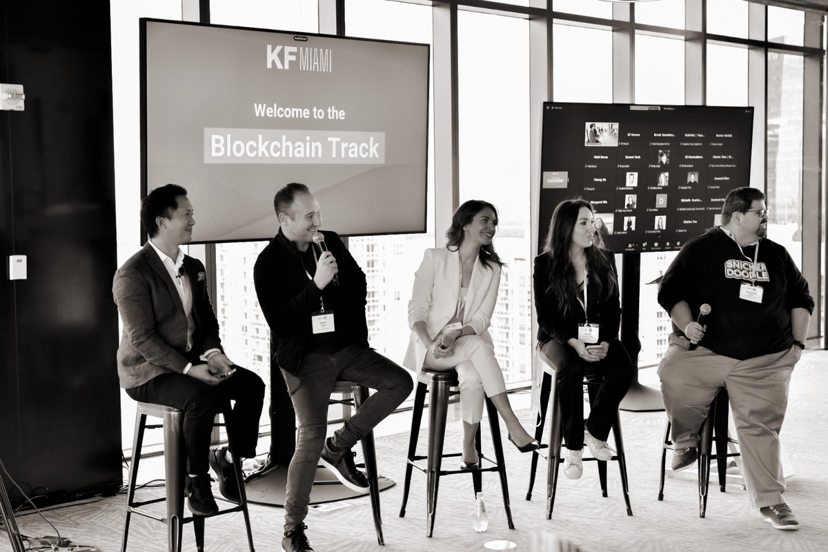 KauffmanFellows's tweet image. Up next! NFTs &amp;amp; Digital IP with:
@jamroblew - @ioconicnft
@FederKatarina - @ARSNewYork
@JPadillaCA - @yoSnickerdoodle
@LNAikon - @mnemonichq
🎤Moderated by KF24&apos;s @collectionist @KeneticCapital