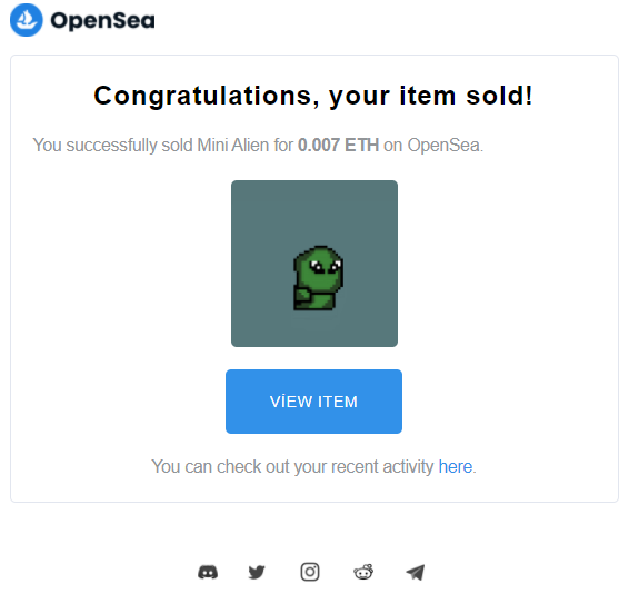 Items are sold! Thanks @cryptohodlum for the support!