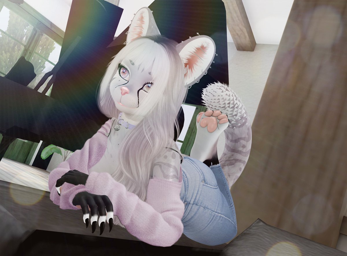 Lavenderteeth's tweet photo. loungin’ around :3

#secondlife #secondlifefurry #slfurry #furry #furryart https://t.co/JobplksJoa