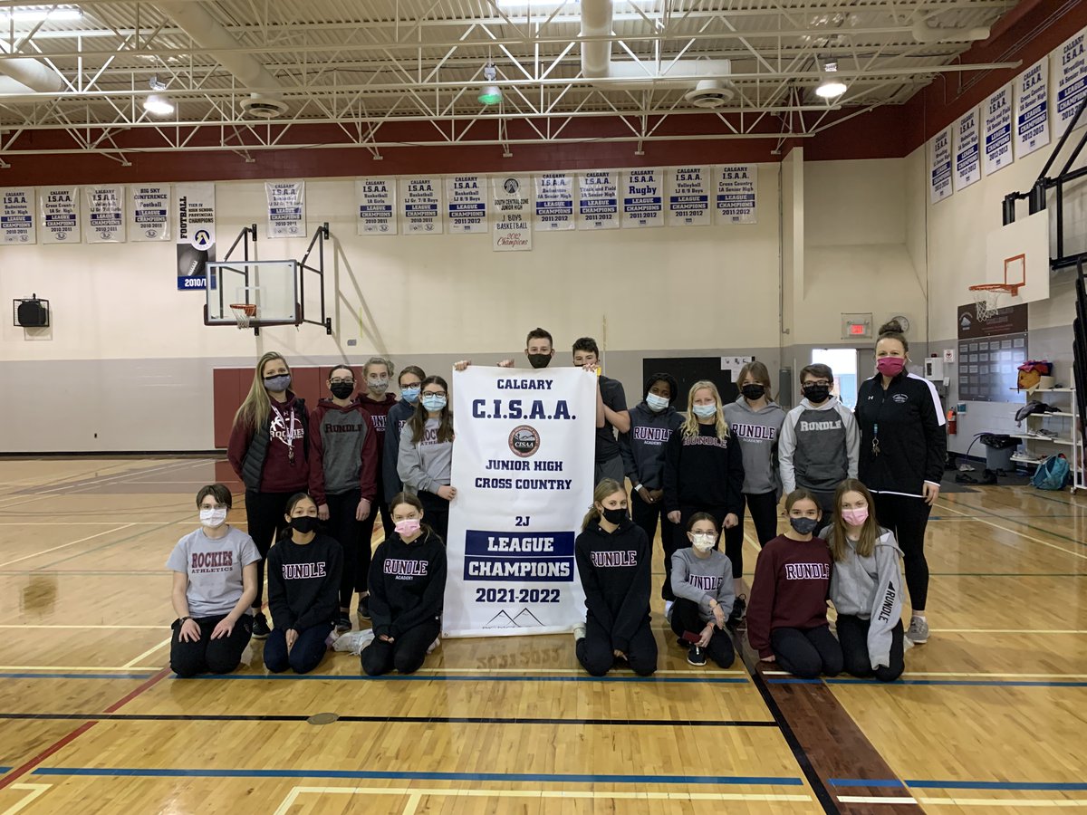 Congratulations to the Academy Junior High Cross-Country team, who won the 21-22 CISAA 2J League Championship Banner! This was  the first time the school has ever competed at this level for cross-country.
 
#wearerundle #crosscountryrunning #schoolathletics #running #champions