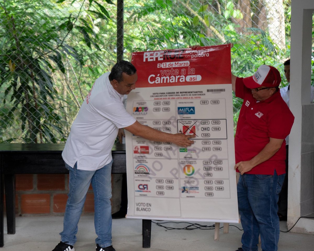 Este 13 de marzo no olvide marcar la L del partido liberal y el número 103 en el tarjetón de la cámara de representantes porque necesitamos un líder sin fronteras y con palabra  #L103 #PepeAlaCamara #RegresaLaPepeMania
#partidoliberal #UnidosSomosMas  #L4 #TodosconchaconsenadoL4