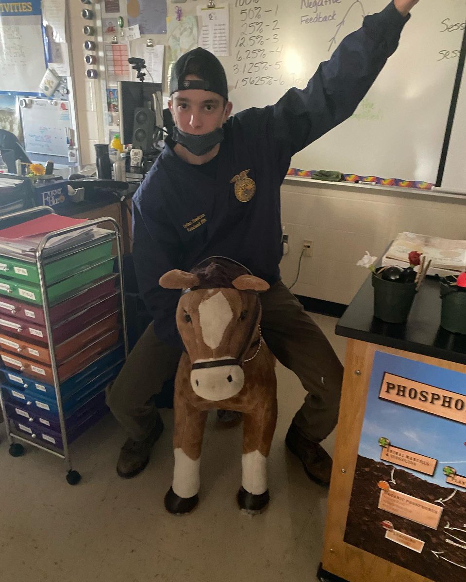 kanelandffa's tweet photo. “We thank you Wednesday”
This week we thank @gkcogsffa for blessing us with our white elephant gift Arnold! Arnold is a broken down toy horse but that sure as heck dosent stop him from putting a smile on our faces https://t.co/X9cinF9t6D