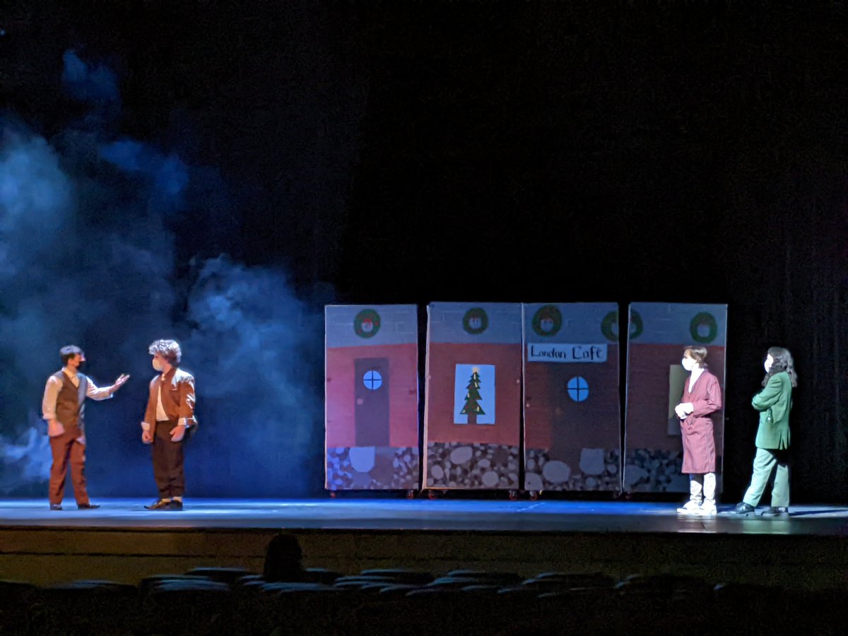 Two days until we open! Get your tickets for Sherlock Holmes and the Case of the Christmas Carol here: onthestage.tickets/show/groveport…