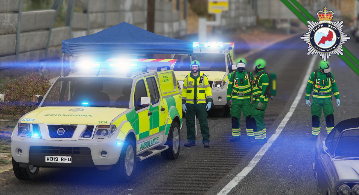 SWRPC_6001's tweet photo. SWAST &amp; SWFRS attended multiple calls, including a call where a officer was run off the road into a pole. The officer suffered multiple serious injuries, including a Brain Bleed. He was treated by a Critical Care Doctor and made a good recovery in hospital
#fictional https://t.co/LKl1SRyVlc