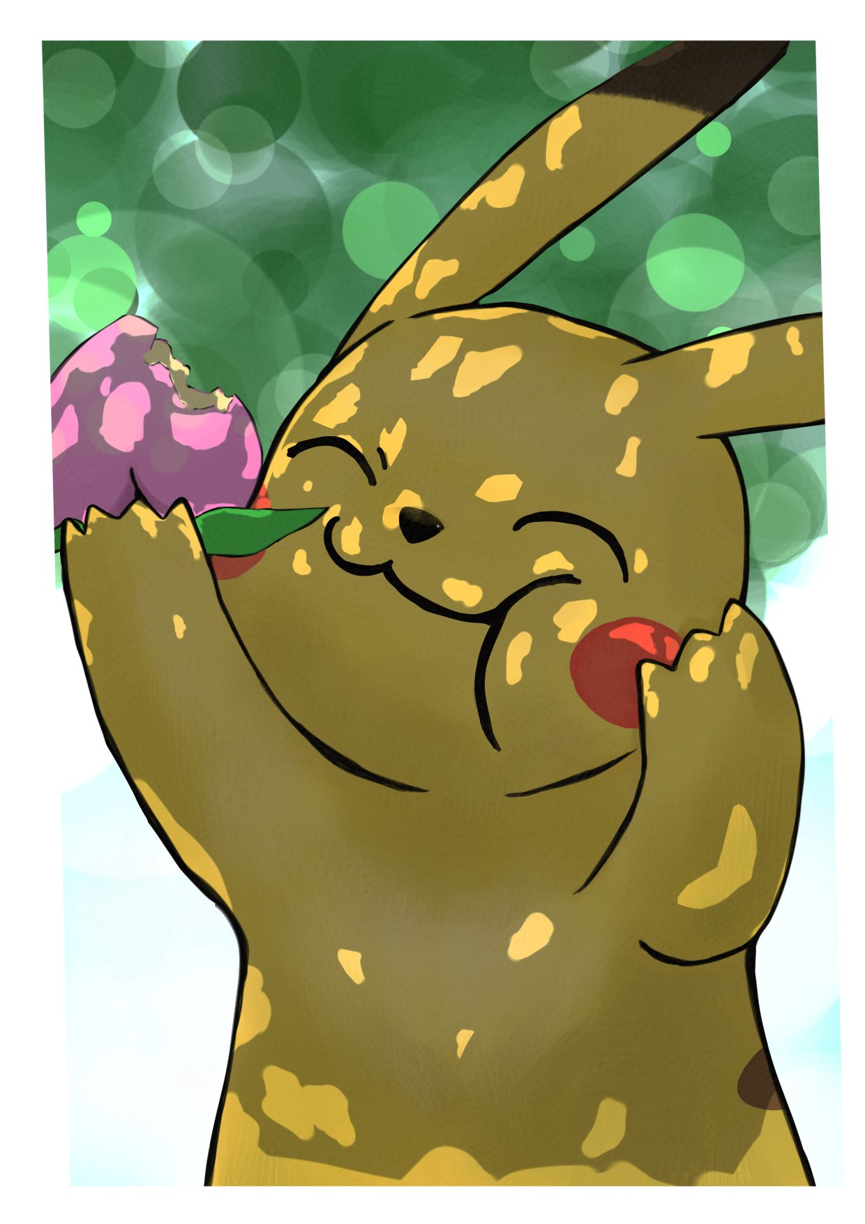 まりも博士 絵描き きのみ狩り モモンのみ ピカチュウ ポケモン Pokemon 絵描きさんと繋がりたい T Co Jatbgxu9lh Twitter