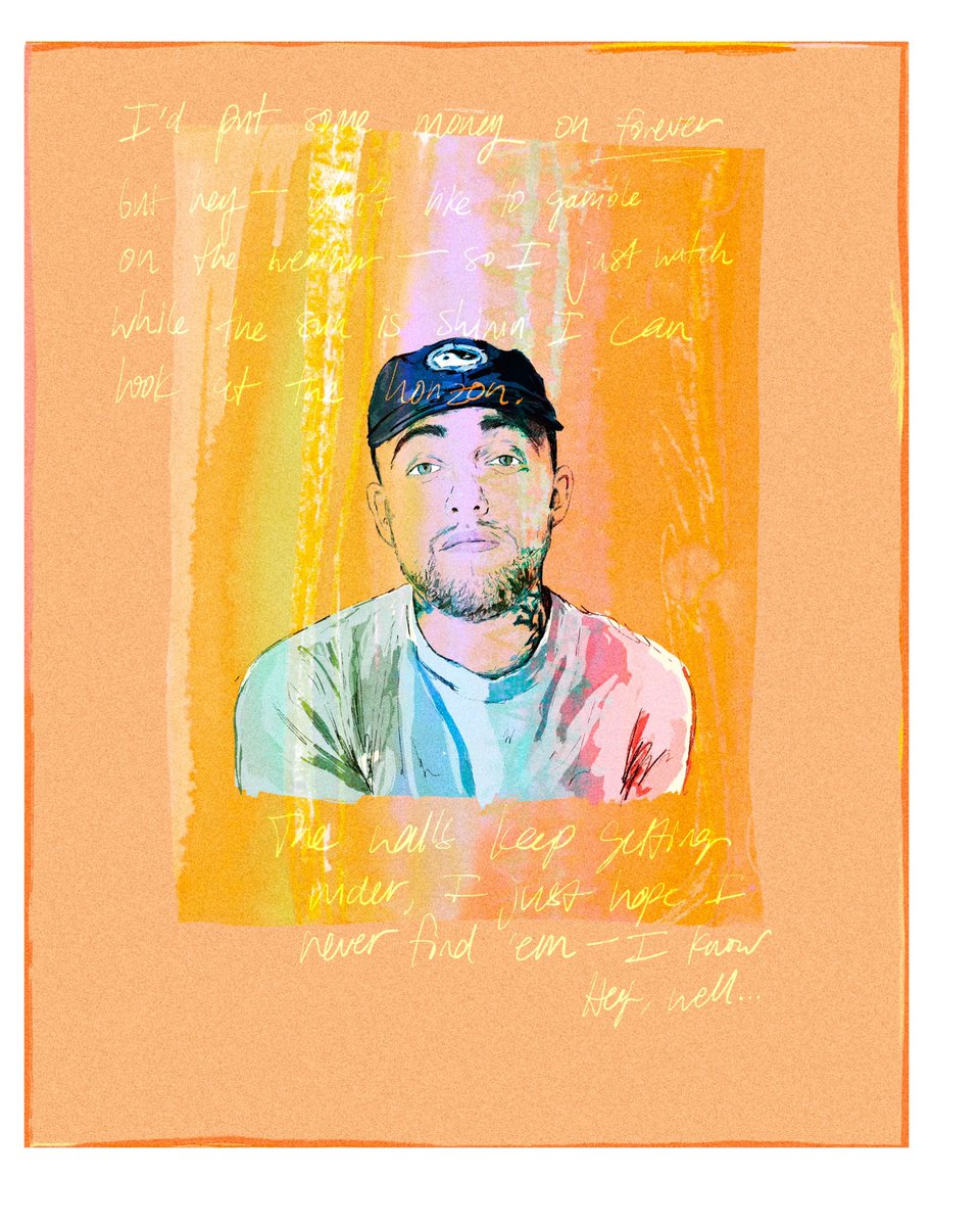 SpreadThatInk's tweet photo. Happy birthday @MacMillerMemoir - we miss you. #MacMiller #HappyBirthdayMacMiller https://t.co/USnIrYfVIr