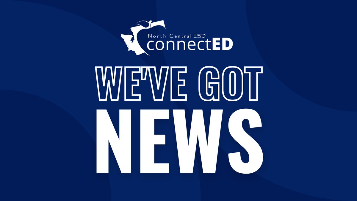 We are excited to be starting our new monthly email newsletter: North Central ESD connectED  📣The first email will be hitting your inbox next week! Want to make sure you receive it? Subscribe to emails at ncesd.org/subscribe #ncwschools #NCESDconnectED