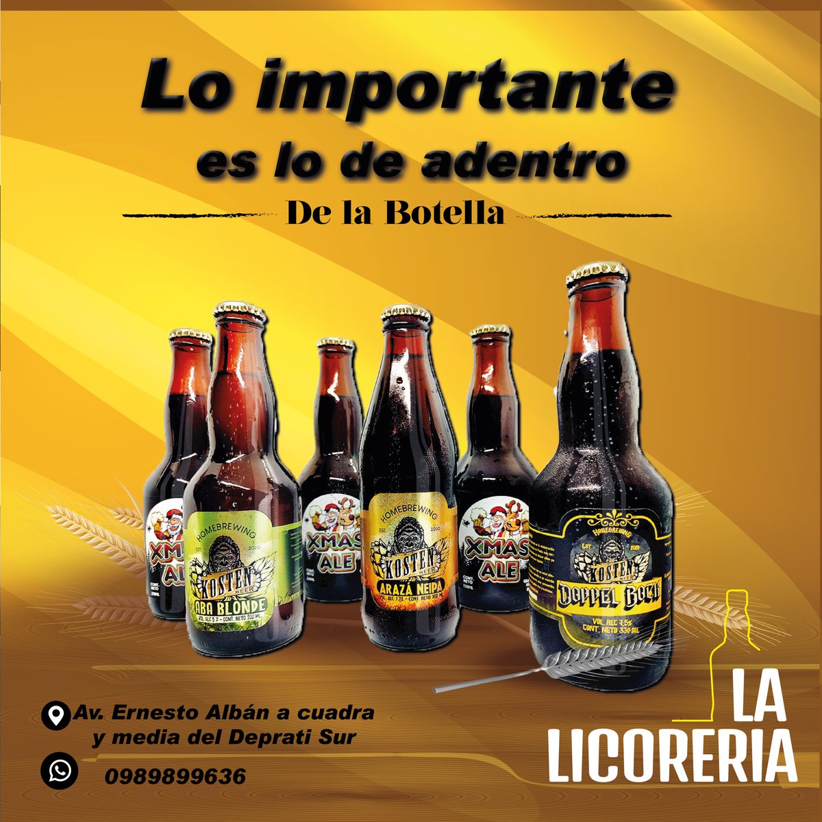 Lalicoreria1's tweet photo. 🤗Lo importante es lo que se lleva por dentro y por fuera, ante esto Cervezas Kosten es espectacular, linda presentación y sabor inigualable.

🤗 Búscanos en UberEATS y PedidosYa.
.
.
.
.
.
.
.
#lalicorería #licoreria #ceevezartesanal #rumba  #amigos https://t.co/UZMQ7lzjAZ