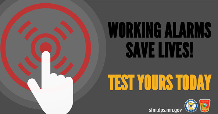 CCFireSafe's tweet photo. Happy June! Today is the perfect day to test your smoke and carbon monoxide alarms! #BeFireSafe #CCFSC https://t.co/7y7Dh3rknX