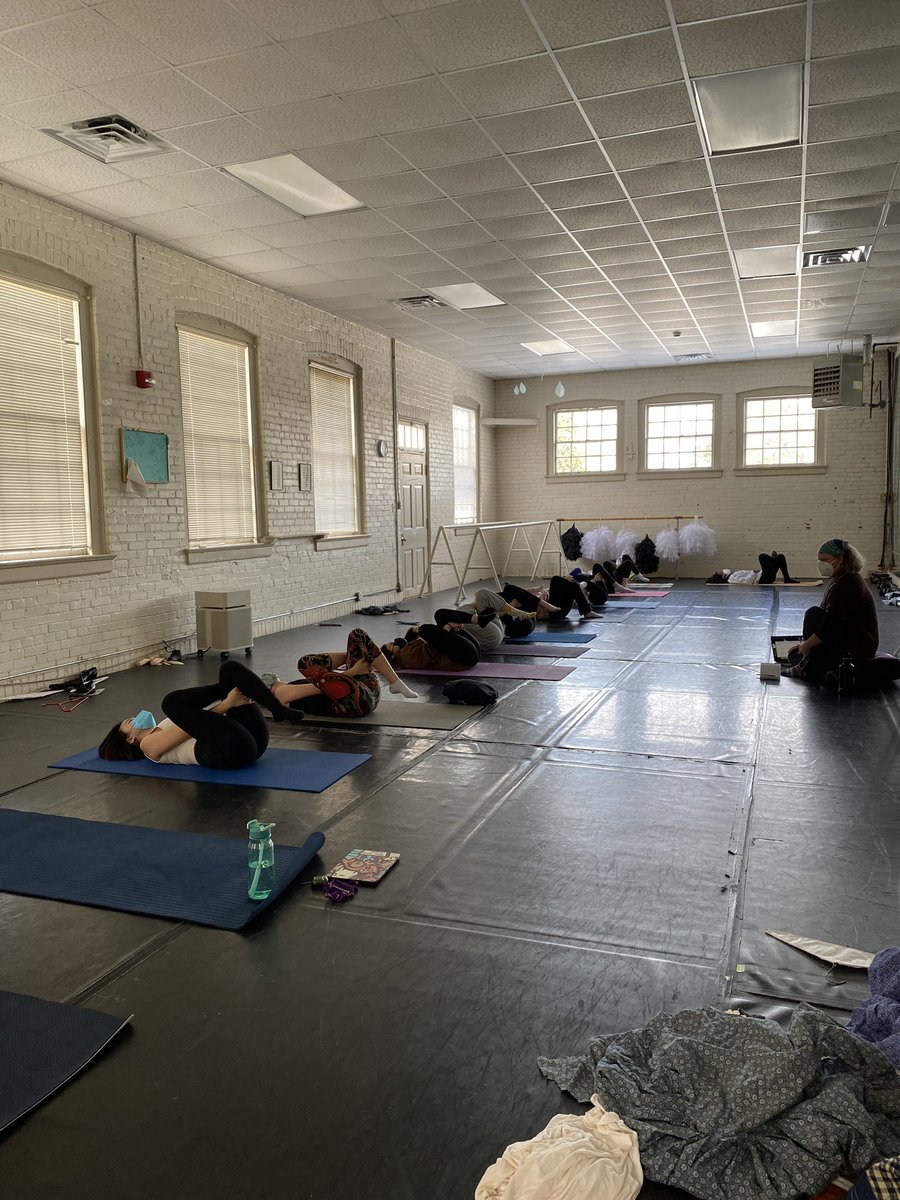 ChathamHall's tweet photo. Today’s Living Well Wednesday sessions included Yoga with Mr. Ayres and clothing maintenance with Ms. Collis! #JanuaryTerm #LivingWell https://t.co/x2G47nHZFa
