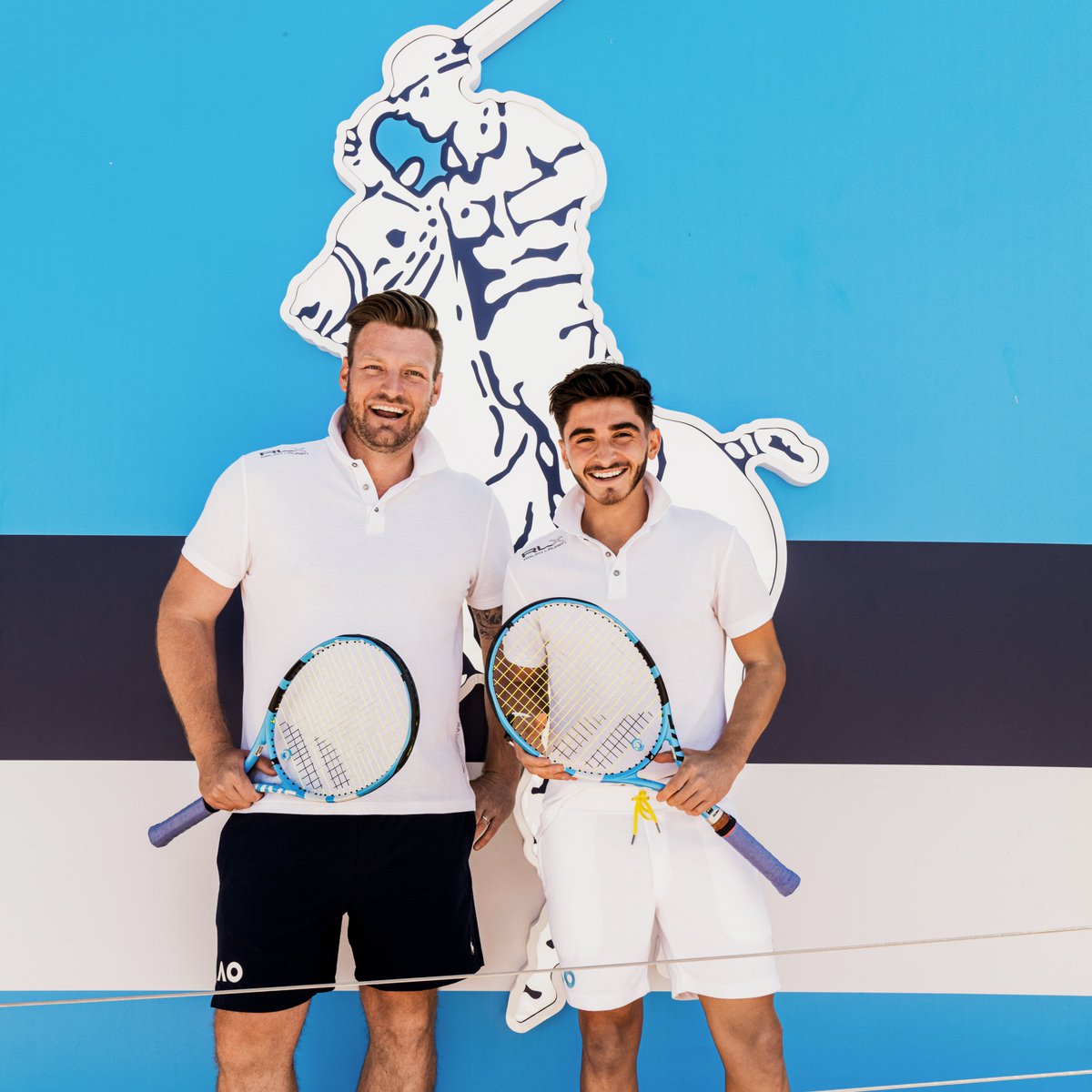 RalphLauren's tweet photo. In celebration of the #AusOpen, #SamGroth and #JoshCavallo feature in our #RLXxClarus Polo Shirt
Offered in four color ways, the re-engineered icon is crafted from high-performance fabric, while maintaining comfort and breathability
Explore more: https://t.co/3ORG1gAEGV https://t.co/G1mP58uy7t