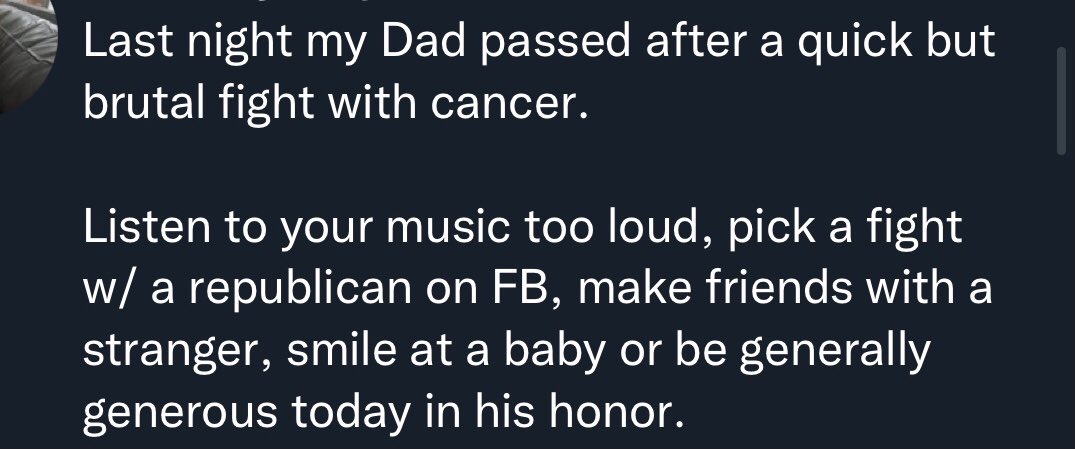 Mikey_Daily's tweet photo. Anyone who uses a parents passing to tell people to lash out at a Republican to make them feel better tells you THEY are the real problem and THEY need help. Tells you a true Democrat philosophy as Biden administration destroys the Country. https://t.co/FJ6u0lRO7R