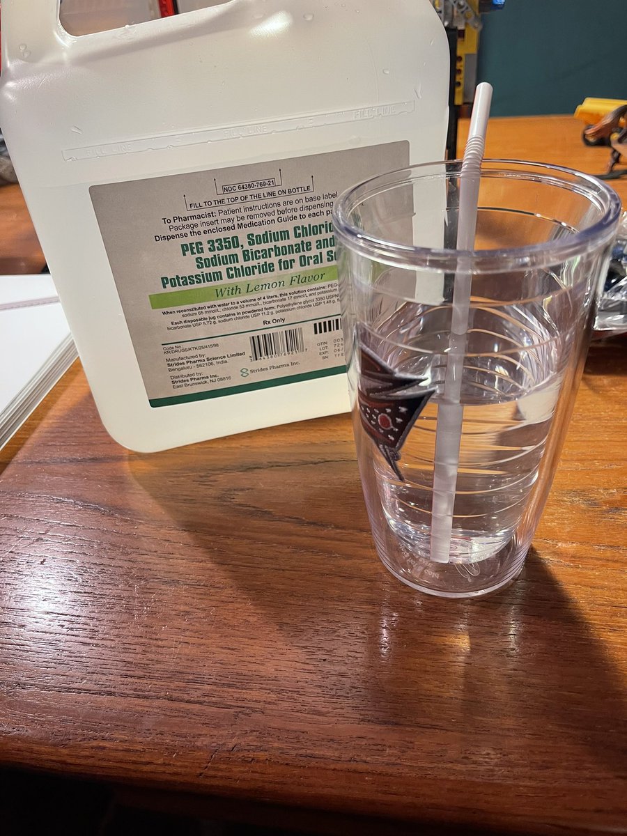 bonebrokemefix's tweet photo. If you know, you know. Probably not going to be fun but not looking to be a statistic for a missed colon cancer. #prayforMoJo #screeningexam https://t.co/6oqJJBvRO3