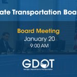 Image for the Tweet beginning: REMINDER: The State Transportation Board