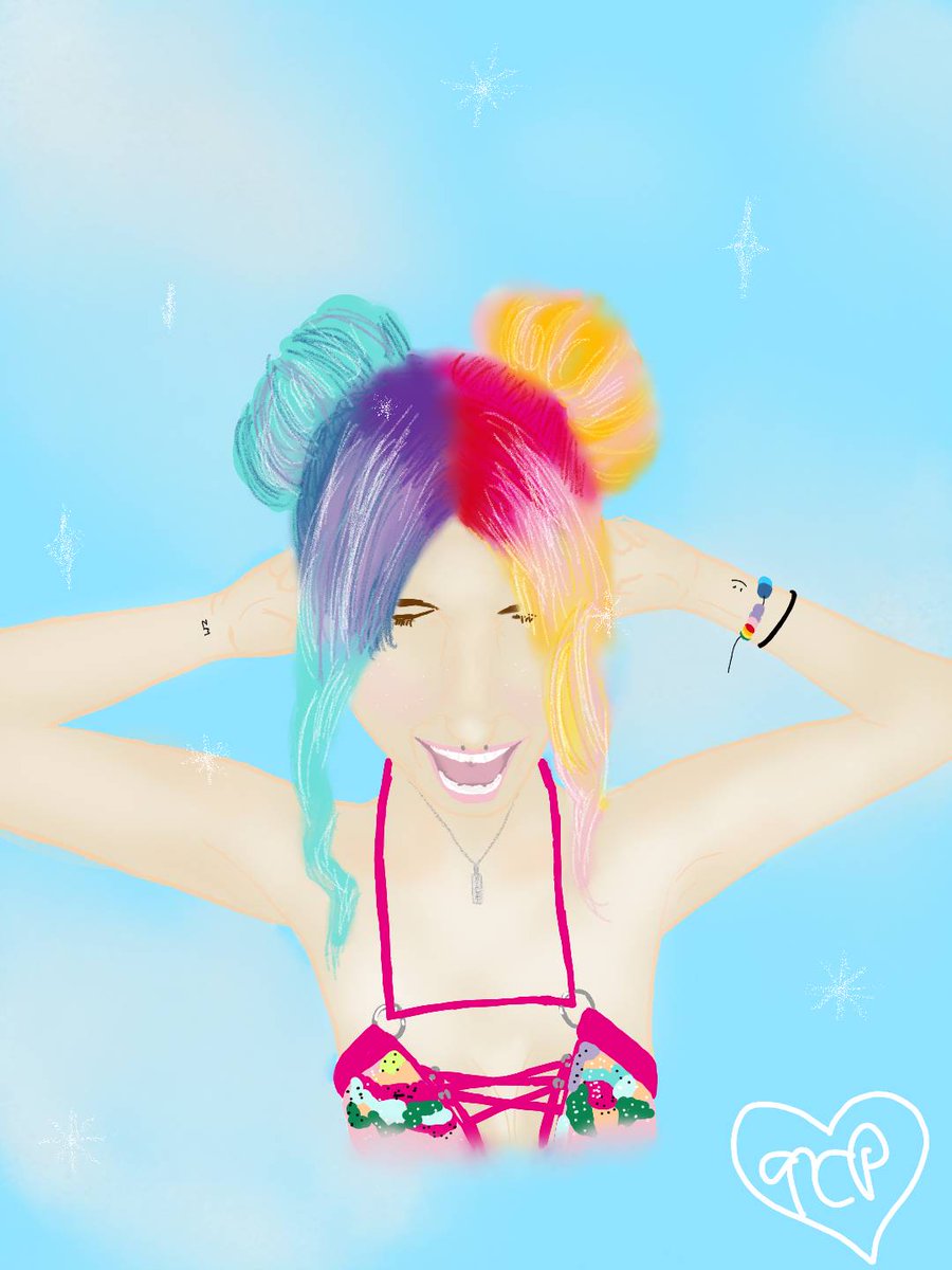 tencakes_art's tweet photo. Happy Birthday to the rainbow queen that is @dani_thorne. Hope you have a great day! 👽🎂🌈
#art #danithorne #com3t https://t.co/yhbL22cr9v