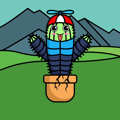 CactiClubNFT's tweet photo. Which special backgrounds your favorite??? 🏜️

Mint now at : https://t.co/xEfHrpv1z7 !!! https://t.co/mcey3WzS74