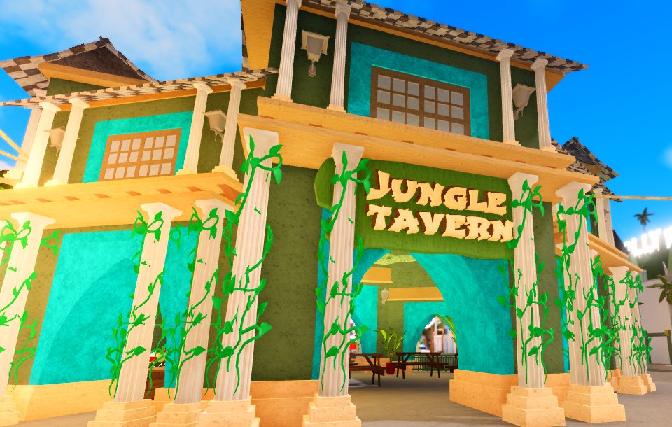 MovieLandROBLOX's tweet photo. 🌴 Today feels like a great day to go on an adventure! 🧭 Why not visit Movie Land today and explore Adventureland? 🐒 We have wonderful attractions, dining, and more just waiting to be discovered by you! 🐪

-Austin 👑

#movielandthemeparkroblox #roblox #adventureland https://t.co/ak6EETuDNq