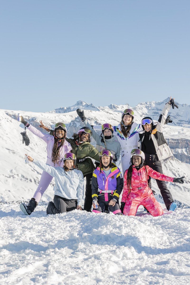 MountNoireldn's tweet photo. We’re ready for our next ride! 

Val d’Isère March 2022 is going to be 🔥🏂

Last few spots available, get booking on our website! #bringingcolourtothemountain #ski #snowboarding #blackgirlski https://t.co/mZ4dqCKGYo