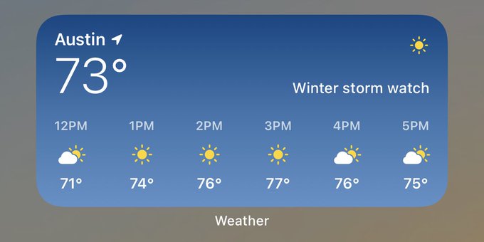 Winter storm watch today, folks. https://t.co/FQVL1CRuVP<a href="/tag/twitterblue"class="tags"><span>#twitterblue</span></a>