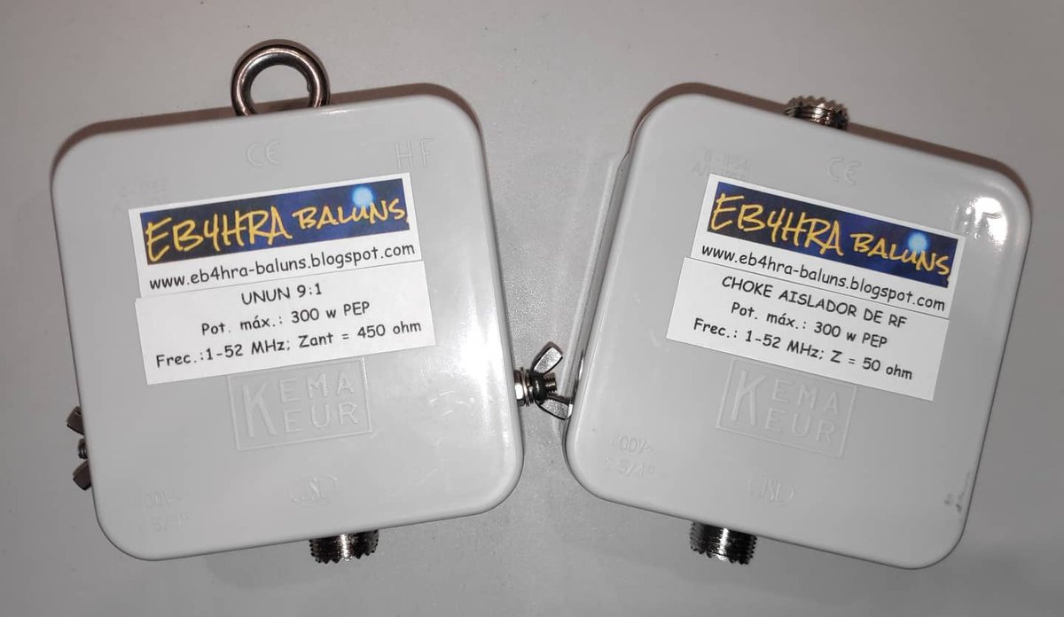EB4HRA's tweet photo. 9:1 UNUN + RF CHOKE for longwires

https://t.co/lOEcvacx4B https://t.co/IsileZY4r1