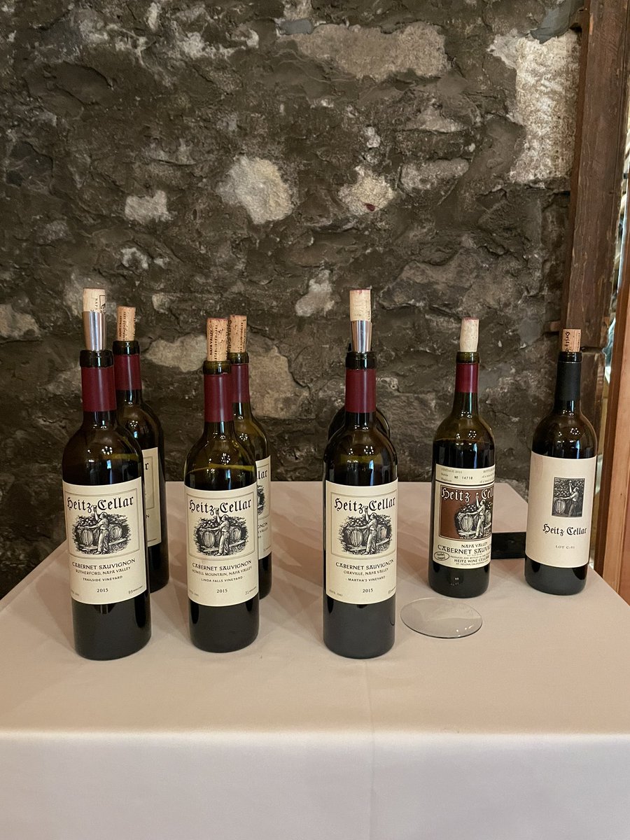 Touring &amp; tasting Heitz Cellar 

#wine #napa #cabernet #heitzcellar