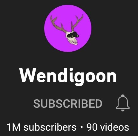 ASuhDrew's tweet photo. @Wendigoon8 1 Milli is a pretty GIANT number 👀 Congrats! https://t.co/EcydDDHt7l