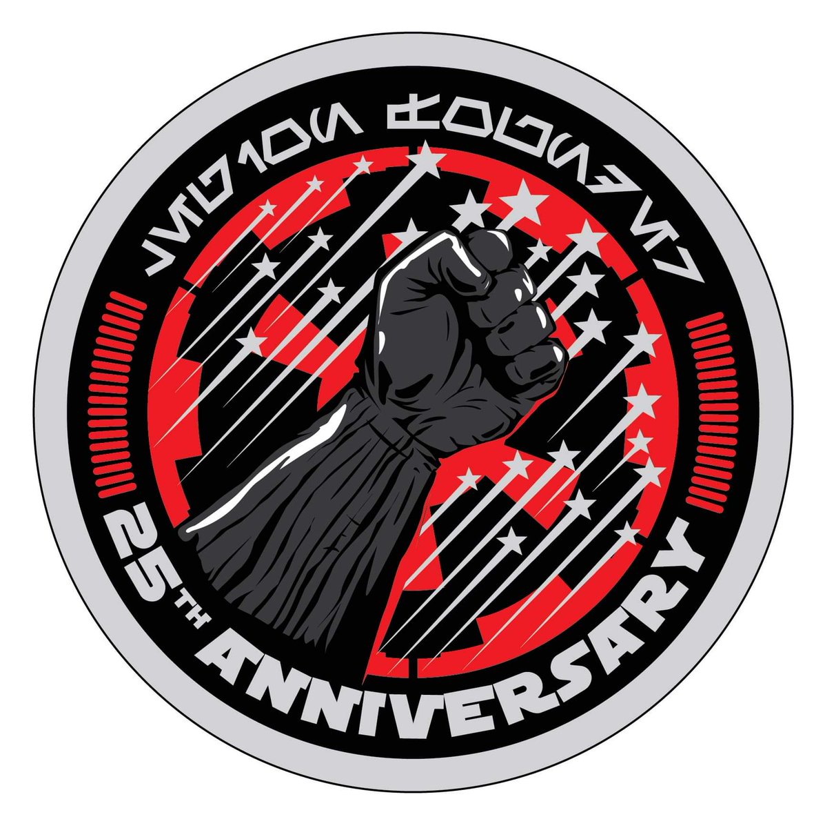 tk210's tweet image. For a limited time celebrating 25 years of the 501st Legion with my personal patch, available to any Legion member who wants to mark the occasion. All order details are at r2kt.com/r2-kt-stuff/

May our colors never fade. Long Live the Legion!
