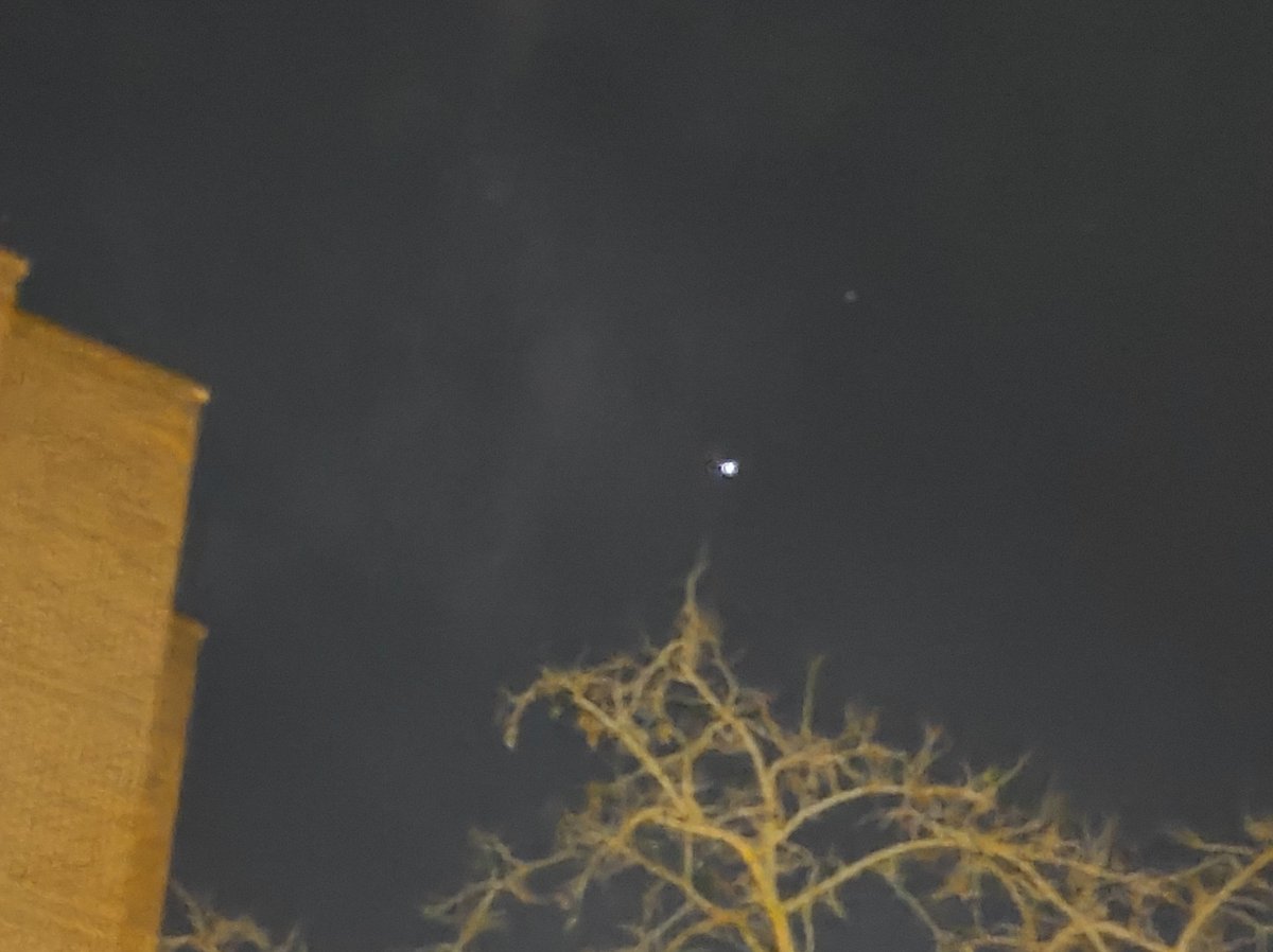 La #ISS a tope de brillo a su paso por encima nuestro