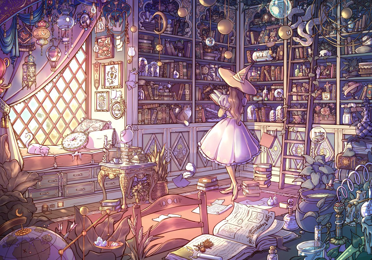 evergreenqveen's tweet image. pick your witchy room 🌙🌿🌸

kitchen, library, study, or attic?