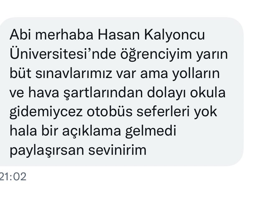 Çok sayıda mesaj geliyor. Öğrenciler açıklama bekliyor. <a href="/hkunv/">Hasan Kalyoncu Üniv</a>
