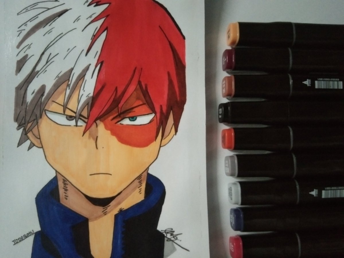 nvTsubaki's tweet photo. ❗Anime characters using Alcohol markers part 1.❗
Starting from now i will be posting my artworks🎨 here! Thank youuu! https://t.co/9hfNDeE7Zi