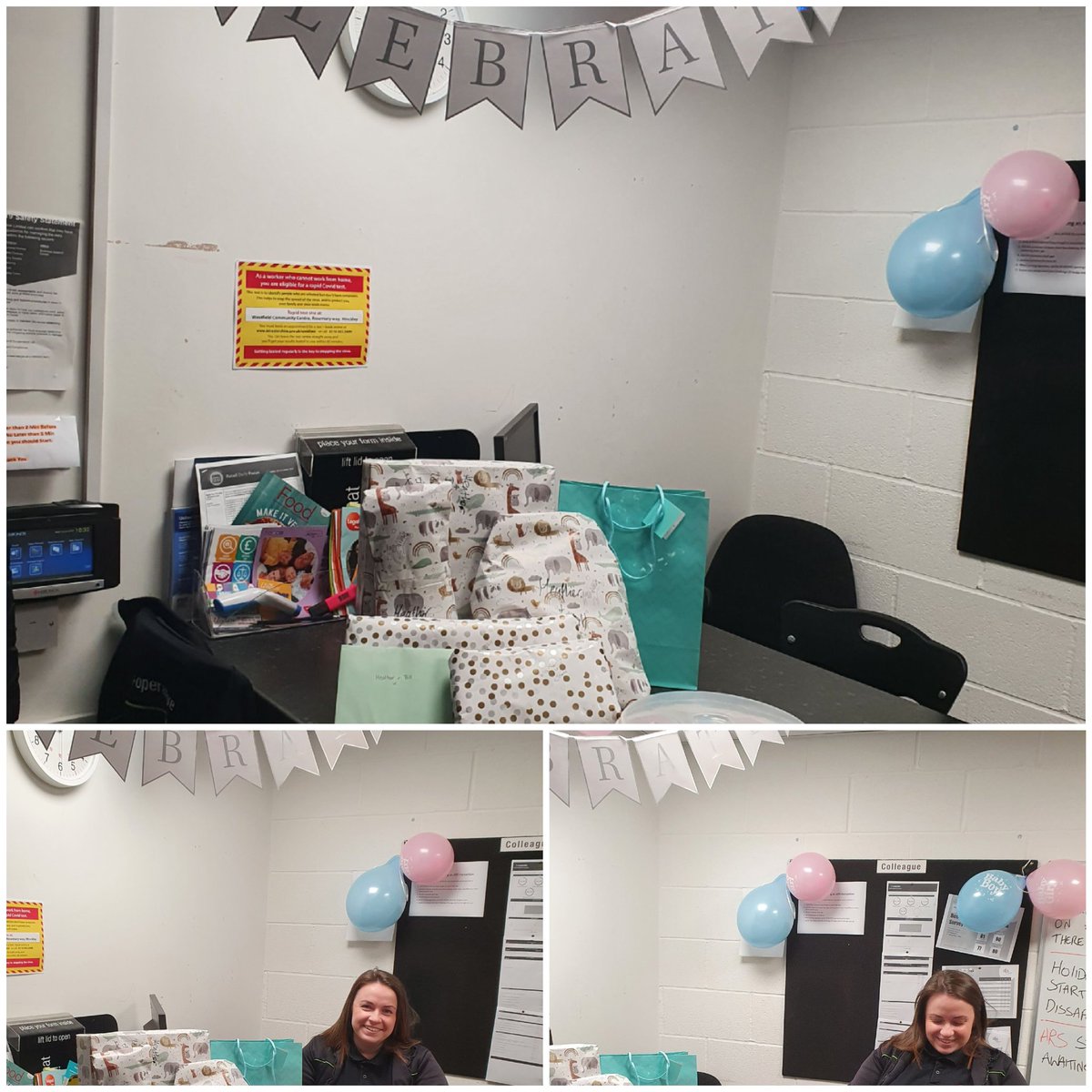 We would just like to wish our colleague Heather all the best as she goes on maternity. <a href="/mycoopfood/">Central Co-op Food</a> <a href="/CrazyCarl1337/">Carl wright</a> <a href="/RealSoulShaker/">Scott Ward</a>