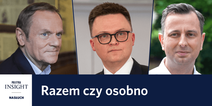 NASŁUCH: <a href="/sawicka_j/">Joanna Sawicka</a> i <a href="/szacki/">Wojtek Szacki</a> zastanawiają się, w jakiej formule partie opozycyjne wystartują w wyborach. Opowiadają, który scenariusz jest najbardziej prawdopodobny i kiedy liderzy opozycji powinni zdecydować, czy startują razem, czy osobno.

🗳️ soundcloud.com/politykainsigh…