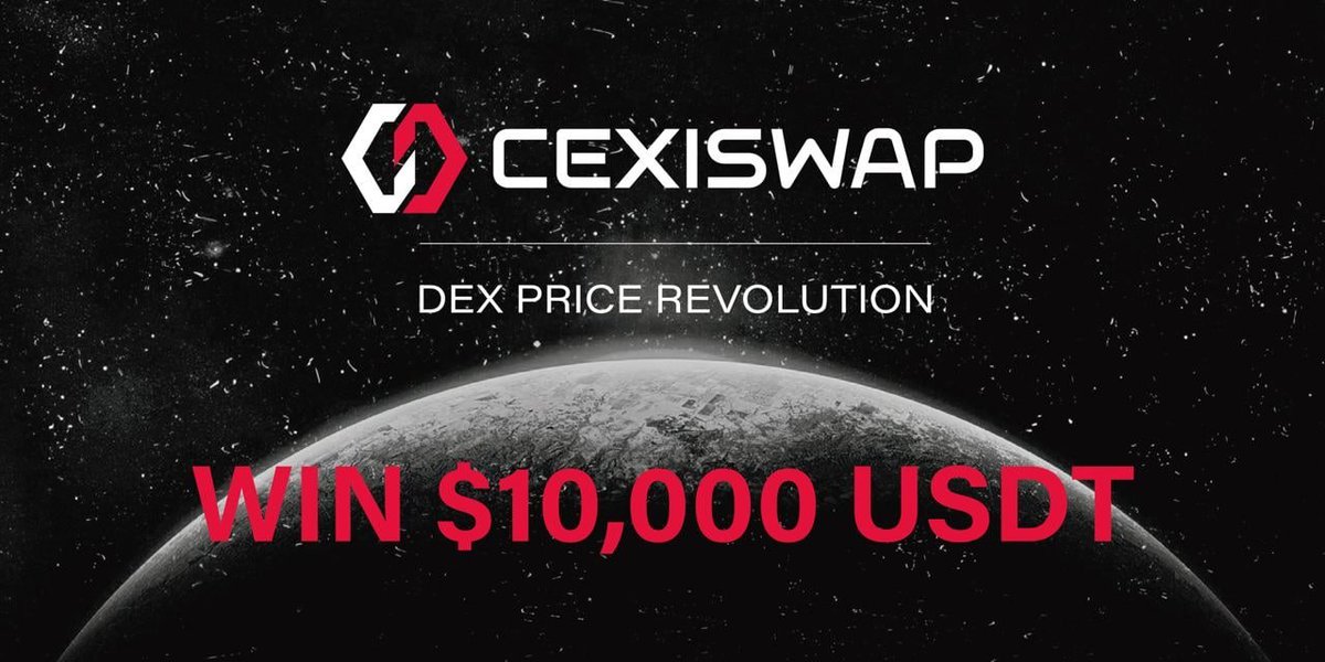 CryptoTownEU's tweet photo. 🚀 Airdrop: Cexiswap
💰 Value: $8.8 USD
👥 Referral: +5 Entry
📅 End Date: 14th February, 2022
🏦 Distribution Date: One week after Airdrop ends

Go to the Airdrop page
https://t.co/ZDMEefpiVg

#Airdrop #Airdrops #Crypto #Giveaway https://t.co/cQkSxJykDM